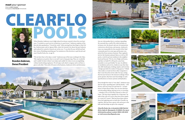 Inside the Oaks Features Clearflo Pools